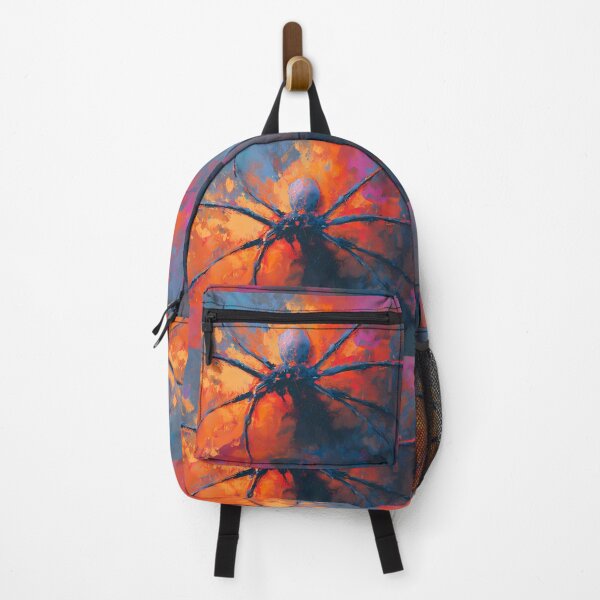 Item preview, Spider Colors Illustration Aesthetic Landscapes Paint Oil designed and sold by ART ATTACK ZONE.