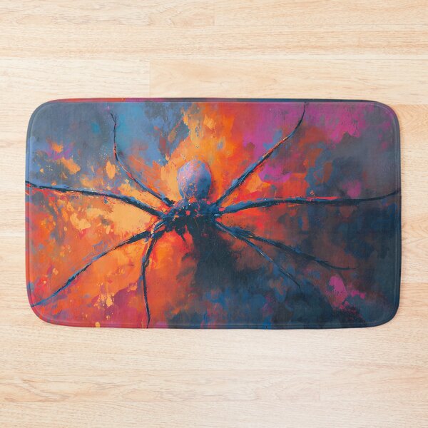 Item preview, Spider Colors Illustration Aesthetic Landscapes Paint Oil designed and sold by ART ATTACK ZONE.
