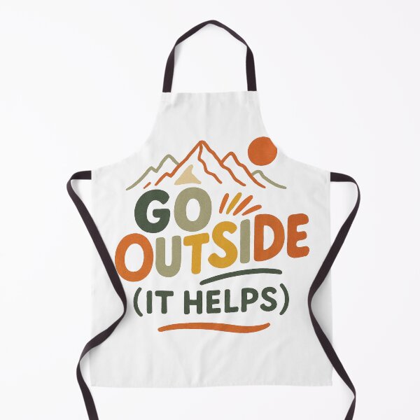 Item preview, Go Outside It Helps Colorful Nature Design designed and sold by laterkatergator.