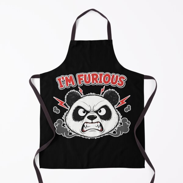 Item preview, I'M FURIOUS Angry Panda Cartoon designed and sold by Taridesign.
