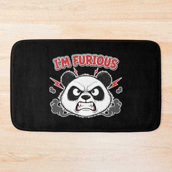 Item preview, I'M FURIOUS Angry Panda Cartoon designed and sold by Taridesign.