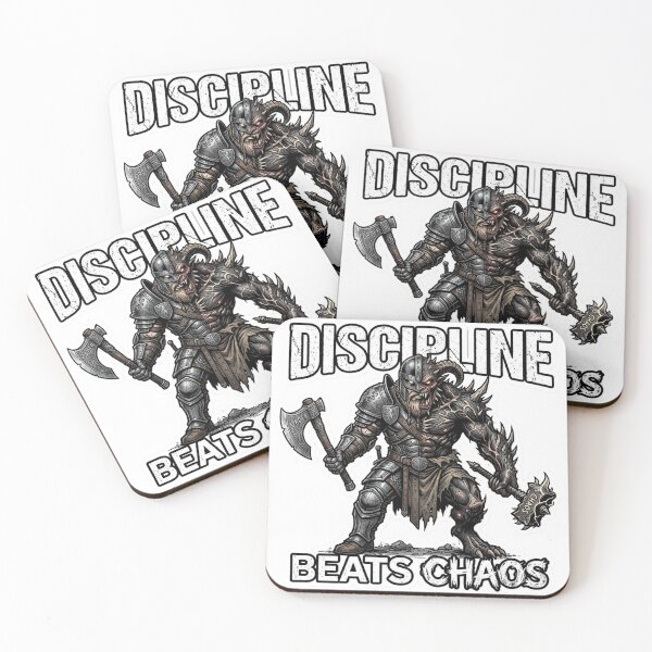 Item preview, Discipline Beats Chaos Monster Fusion designed and sold by Imaginarium of Chaos falcon88 .