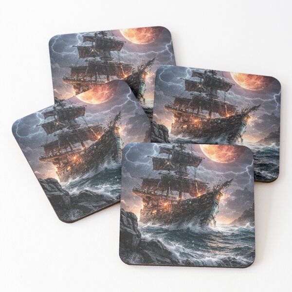 Item preview, Tempest Beneath the Blood Moon designed and sold by Pixel Junkies Studio.