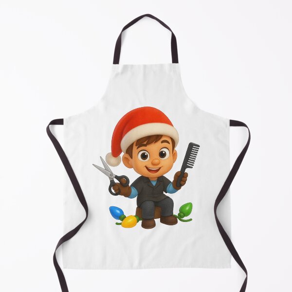 Item preview, Christmas Hairdresser Boy  designed and sold by Sillytoe.