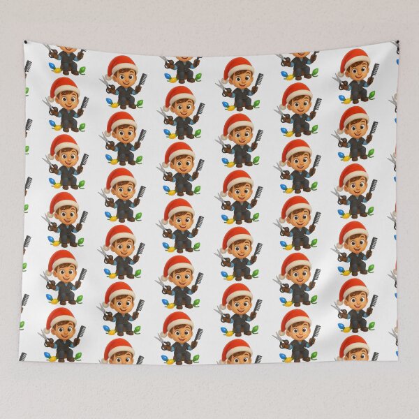 Item preview, Christmas Hairdresser Boy  designed and sold by Sillytoe.