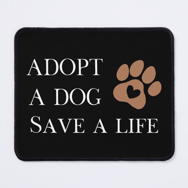 Item preview, Adopt A Dog Save A Life - Heart Paw Rescue Advocate designed and sold by paws-peaks-adv.