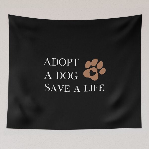 Item preview, Adopt A Dog Save A Life - Heart Paw Rescue Advocate designed and sold by paws-peaks-adv.
