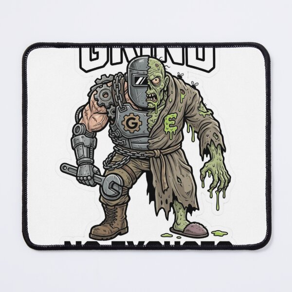 Item preview, Grind No Excuses Mutant Power Sticker designed and sold by Imaginarium of Chaos falcon88 .