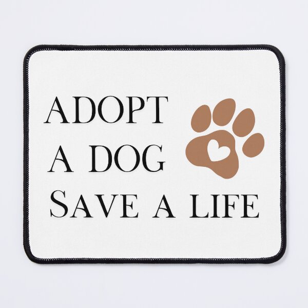 Item preview, Adopt A Dog Save A Life - Heart Paw Rescue Advocate designed and sold by paws-peaks-adv.