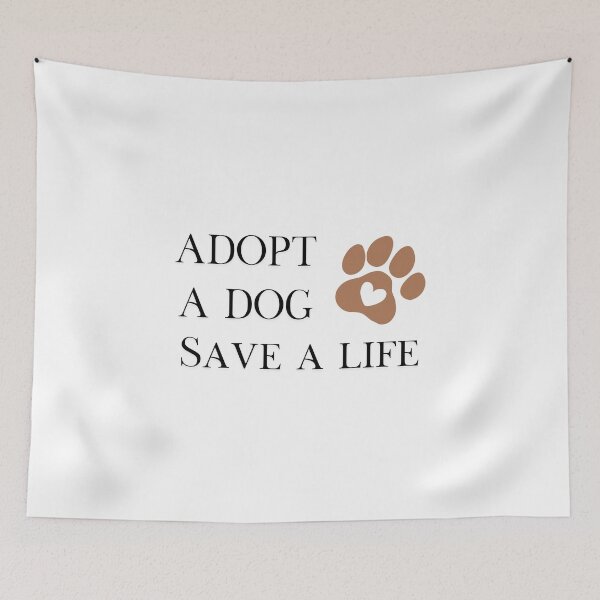 Item preview, Adopt A Dog Save A Life - Heart Paw Rescue Advocate designed and sold by paws-peaks-adv.