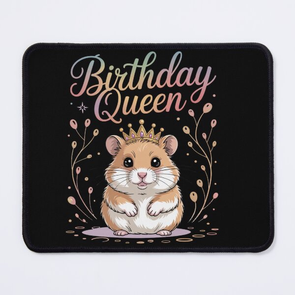 Item preview, Hamster Birthday Queen Cute AnimalLover Birthday designed and sold by Nzgiftsandmore.