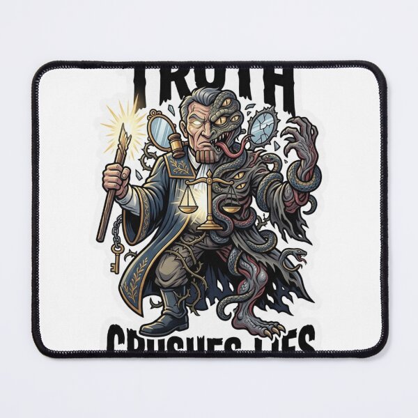 Item preview, Truth Crushes Lies Dark Fusion Art designed and sold by Imaginarium of Chaos falcon88 .