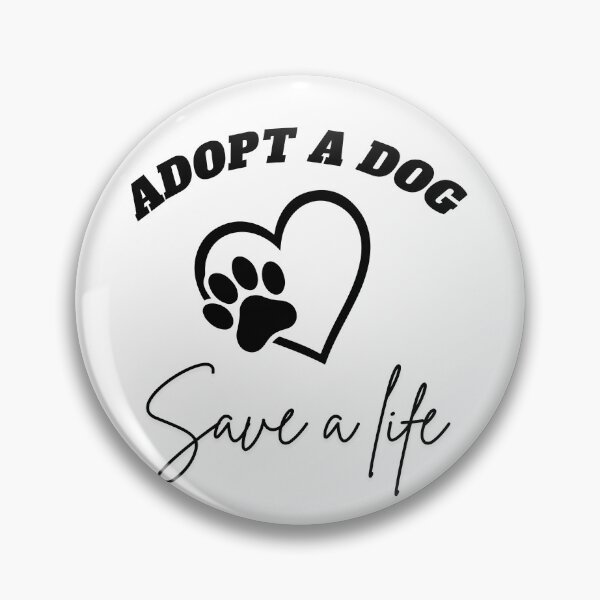 Item preview, Adopt A Dog Save A Life - Heart Paw Rescue Advocate designed and sold by paws-peaks-adv.