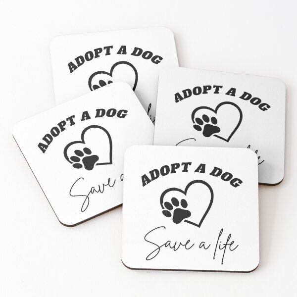 Item preview, Adopt A Dog Save A Life - Heart Paw Rescue Advocate designed and sold by paws-peaks-adv.