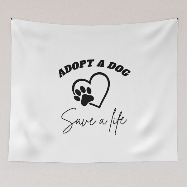 Item preview, Adopt A Dog Save A Life - Heart Paw Rescue Advocate designed and sold by paws-peaks-adv.