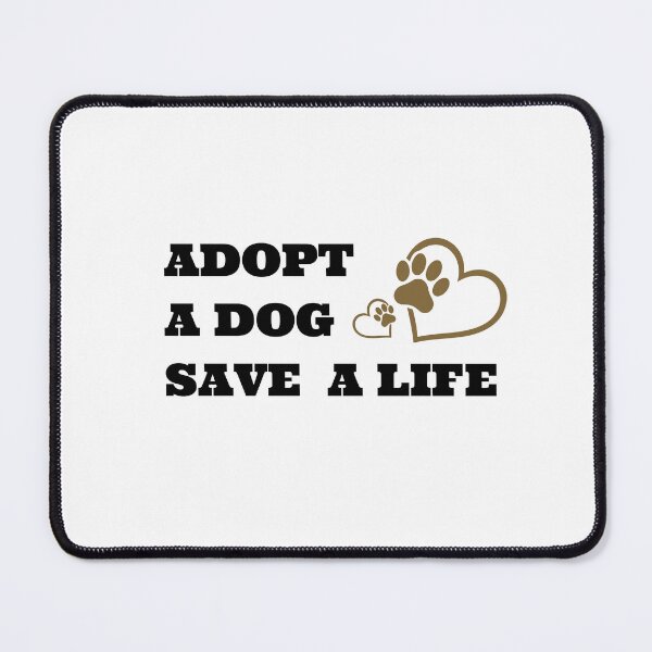 Item preview, Adopt A Dog Save A Life - Heart Paw Rescue Advocate designed and sold by paws-peaks-adv.