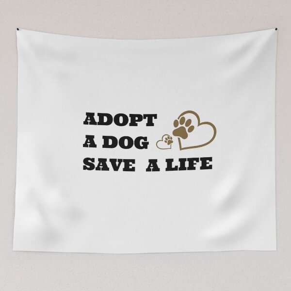 Item preview, Adopt A Dog Save A Life - Heart Paw Rescue Advocate designed and sold by paws-peaks-adv.