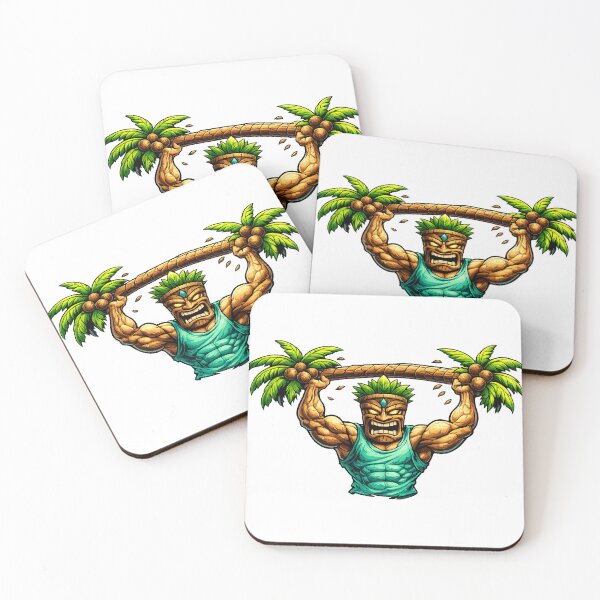 Item preview, Tiki Man Body Builder  designed and sold by LockedUp.