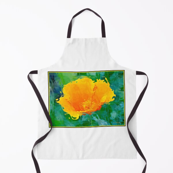 Item preview, California Golden Poppy, Petals and Reproductive Structures, Digital Illustration designed and sold by AMacGPhilly.