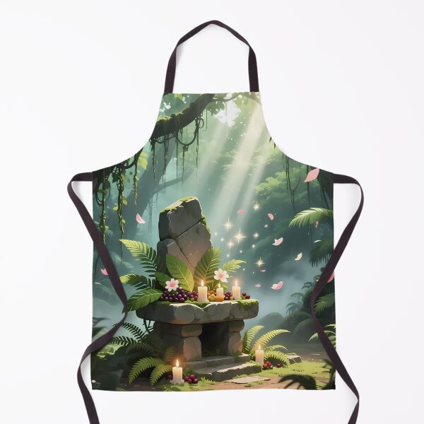 Item preview, Jungle Stone Altar Offerings - Mystical Wild Island designed and sold by David c.p JACQUEMET.