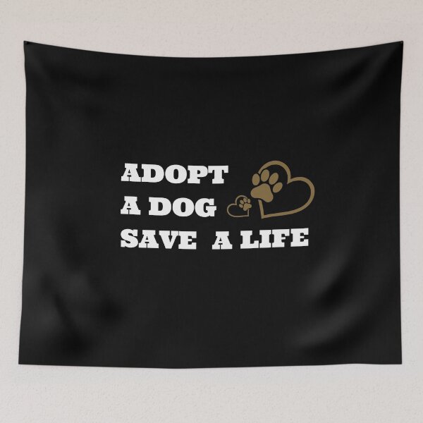 Item preview, Adopt A Dog Save A Life - Heart Paw Rescue Advocate designed and sold by paws-peaks-adv.