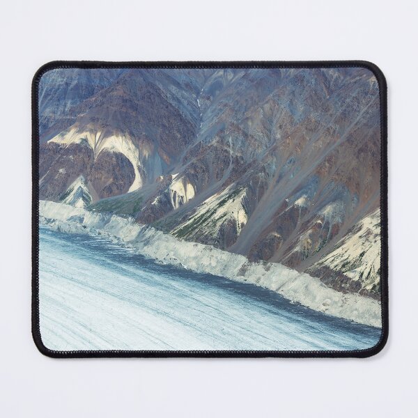 Item preview, Layered formations bordering a glacier track designed and sold by lisavonbiela.