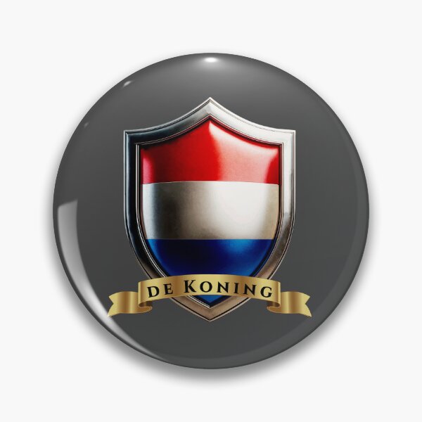 Item preview, De Koning Netherlands Surname Shield designed and sold by Highlandkings.