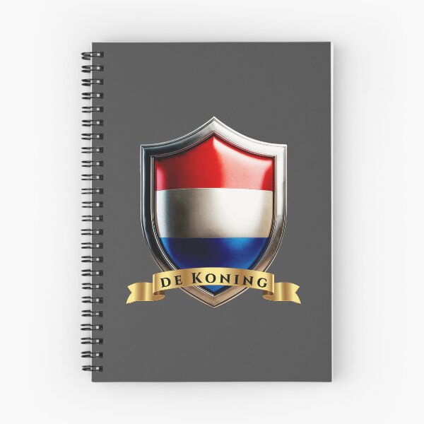 Item preview, De Koning Netherlands Surname Shield designed and sold by Highlandkings.