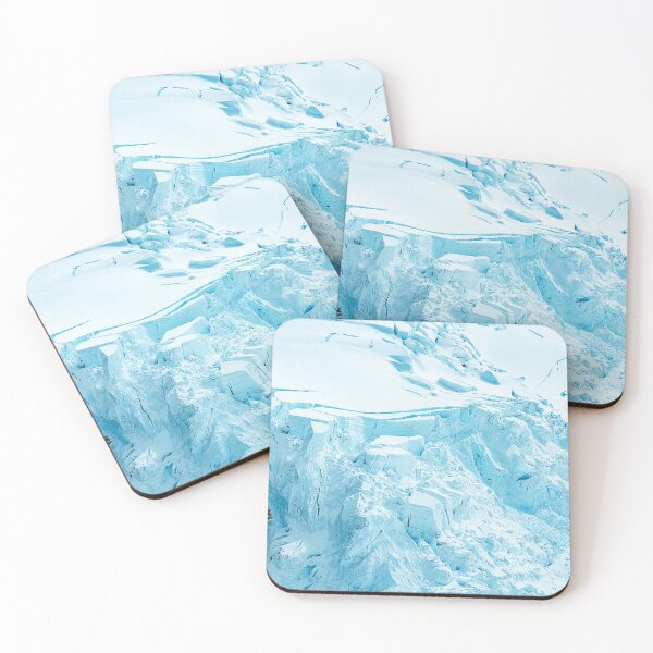 Item preview, Glacial ice floe with turquoise cracks designed and sold by lisavonbiela.