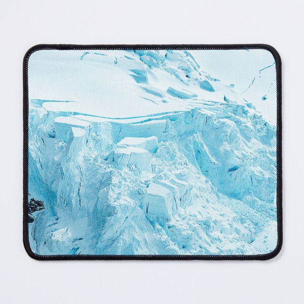 Item preview, Glacial ice floe with turquoise cracks designed and sold by lisavonbiela.