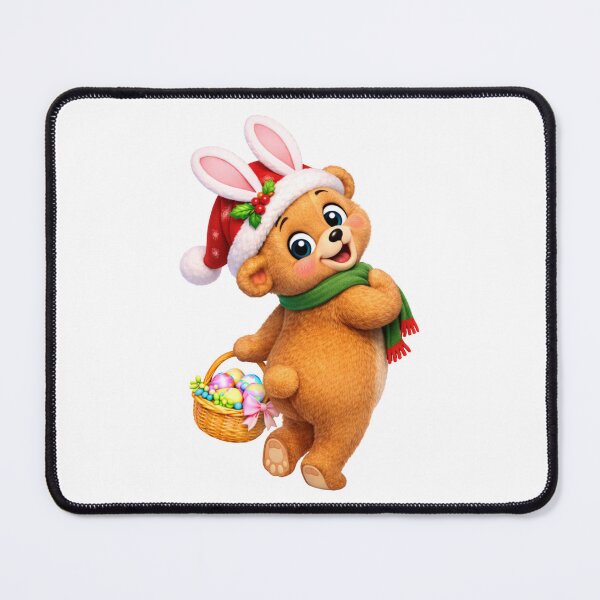 Item preview, Easter Christmas Bear designed and sold by Sillytoe.