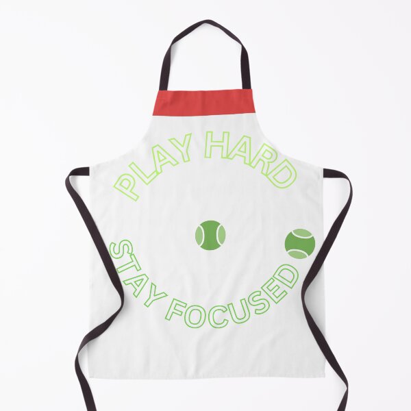Item preview, Play Hard Stay Focused Tennis Shirt – Motivational Tennis Player Gift, Sport Quote Tee designed and sold by RTchopy.