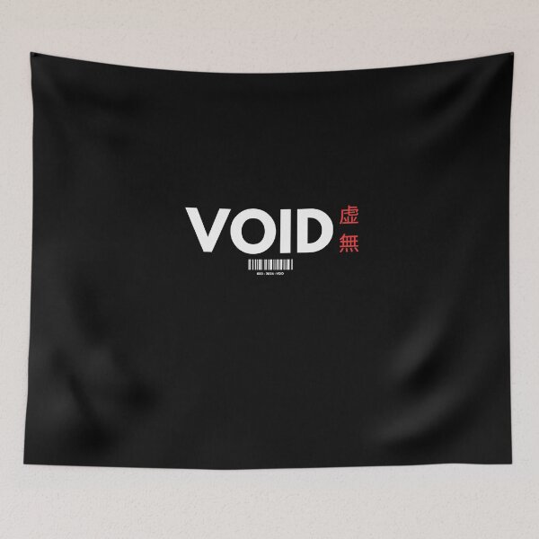 Item preview, VOID - Japanese Kanji Minimalist Streetwear designed and sold by MinimalIrony.