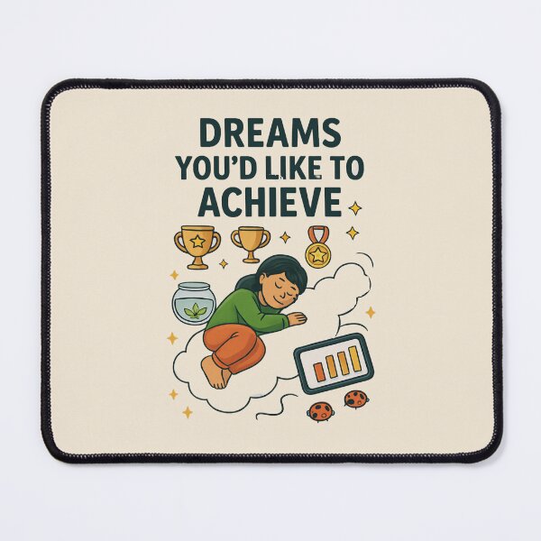 Item preview, Dream Big – Motivational Sleep & Goals Illustration designed and sold by Studio Yvonne .