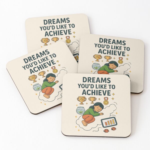 Item preview, Dream Big – Motivational Sleep & Goals Illustration designed and sold by Studio Yvonne .