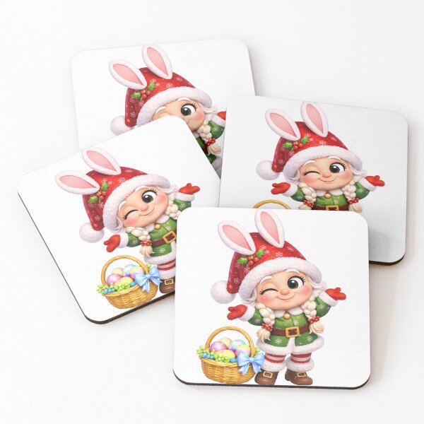 Item preview, Easter Christmas Girl Gnome designed and sold by Sillytoe.