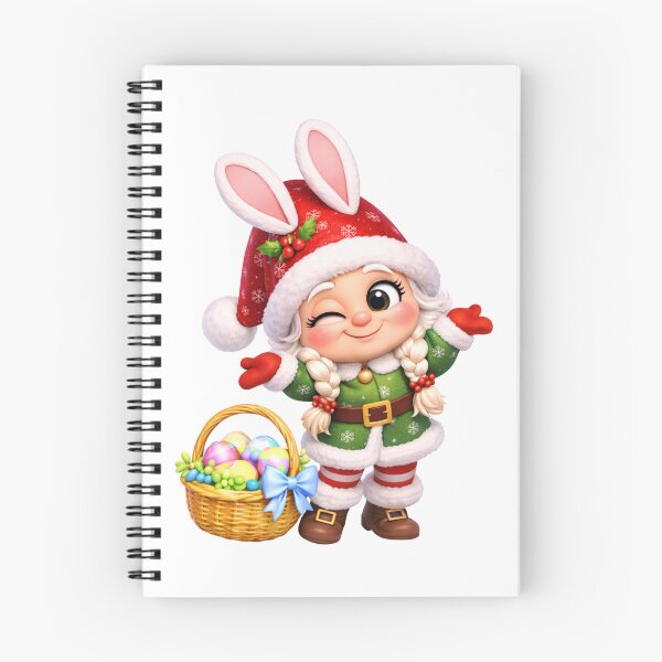 Item preview, Easter Christmas Girl Gnome designed and sold by Sillytoe.