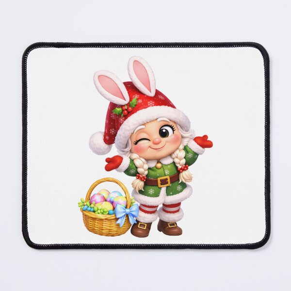 Item preview, Easter Christmas Girl Gnome designed and sold by Sillytoe.