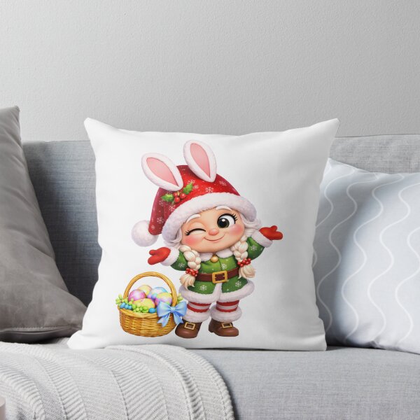 Item preview, Easter Christmas Girl Gnome designed and sold by Sillytoe.