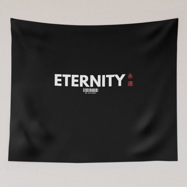 Item preview, ETERNITY - Japanese Kanji Minimalist Streetwear designed and sold by MinimalIrony.