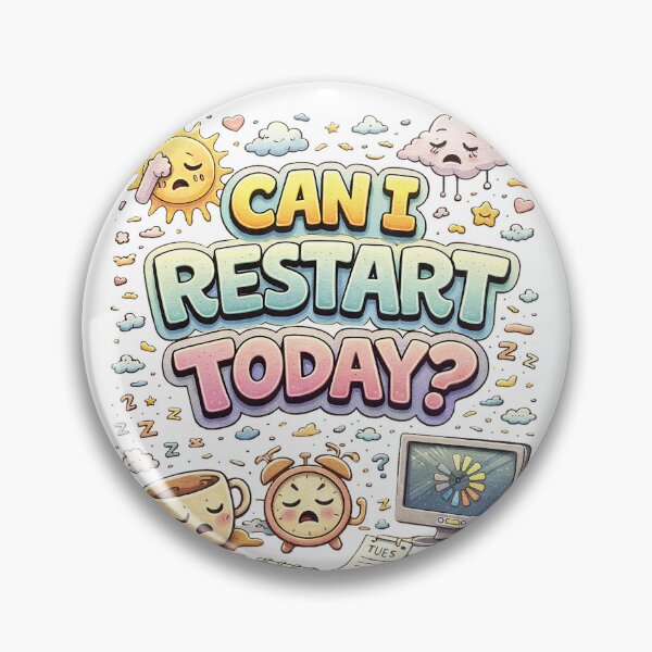 Item preview, Can I Restart Today? designed and sold by twenett.