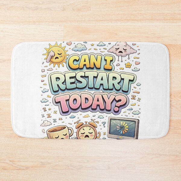 Item preview, Can I Restart Today? designed and sold by twenett.