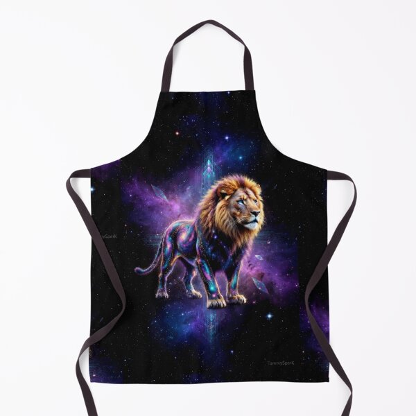 Item preview, Cosmic Neon Lion Galaxy Spirit designed and sold by TommySpark.