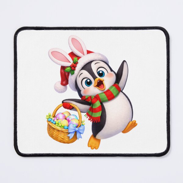 Item preview, Easter Christmas Penguin designed and sold by Sillytoe.
