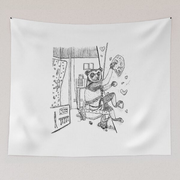 Item preview, Vertical Madagascar: Indri at the Gym designed and sold by wbhny.