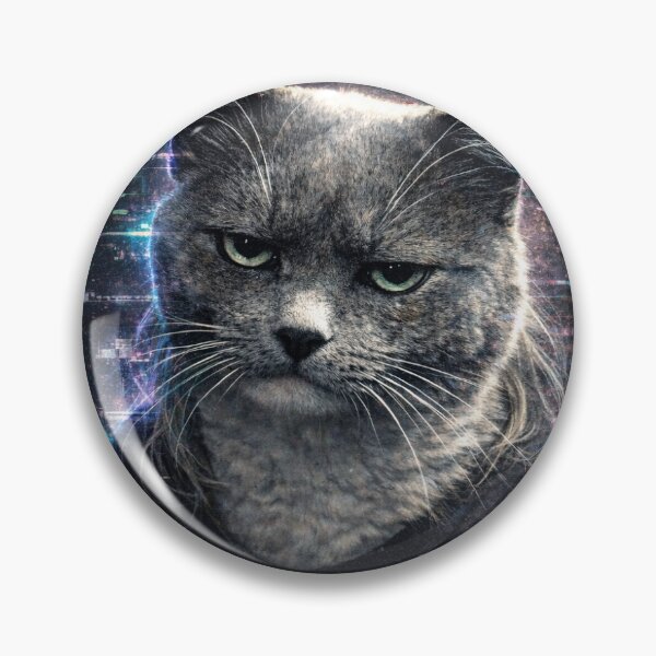 Item preview, Phoebe.EXE Emotion Detected: Disappointment (Glitch Cat Aesthetic) designed and sold by The_Null_Garden.