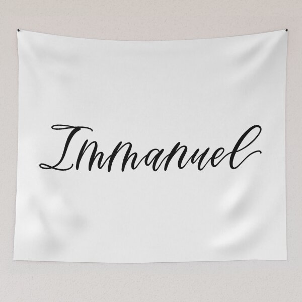 Item preview, Immanuel designed and sold by stemandflourish.