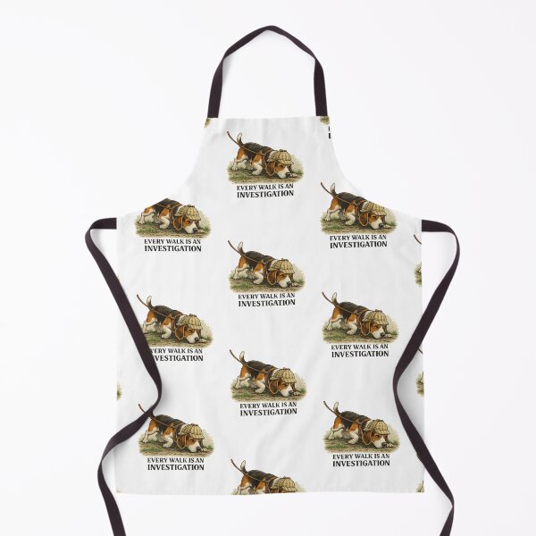 Item preview, Beagle Every Walk Is An Investigation Funny Dog Detective Beagle Humor Scent Hound Dog Owner Breed designed and sold by The Junto Shop.