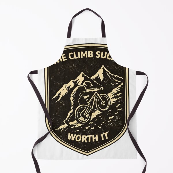 Item preview, Mountain biking climbing sucks designed and sold by Deathracer1973.