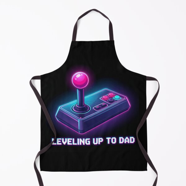 Item preview, Leveling Up To Dad Retro Arcade Controller Gamer designed and sold by Retro Mood Co.